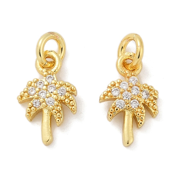 Латунные микро проложить кубического циркония подвески, Дерево прелести, с целью перехода в кольце, стойки покрытие, прочное покрытие, без кадмия и без свинца