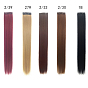 Ladies Long Straight Clip in Hair Extensions for Women Girlss, High Temperature Fiber, Synthetic Hair