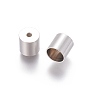 202 Stainless Steel Cord Ends, End Caps, Column
