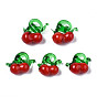 Handmade Lampwork Pendants, Cherry