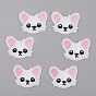 Computerized Embroidery Cloth Iron on/Sew on Patches, Appliques, Costume Accessories, Cat Shape