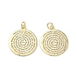 Латунные подвески, Плоское круглое украшение с амулетами «Молитва Господня».