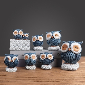 Cute Resin Home Display Decoration, Owl