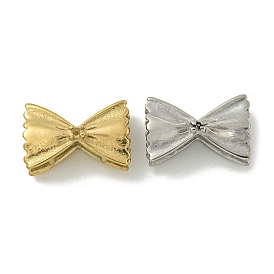 304 Stainless Steel Slide Charms, Bowknot