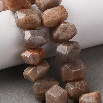 Натуральный Sunstone бисер пряди, самородки, граненые