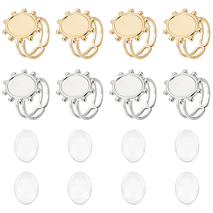 Набор для самостоятельного изготовления овального кольца-манжеты из нержавеющей стали