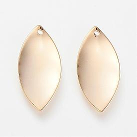 Латунные подвески, лошадиный глаз , без никеля 