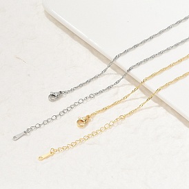 Латунные цепочки сингапур для женщин