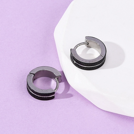 Серьги из 304 нержавеющей стали, с 316 нержавеющей стали, ионное покрытие (ip)