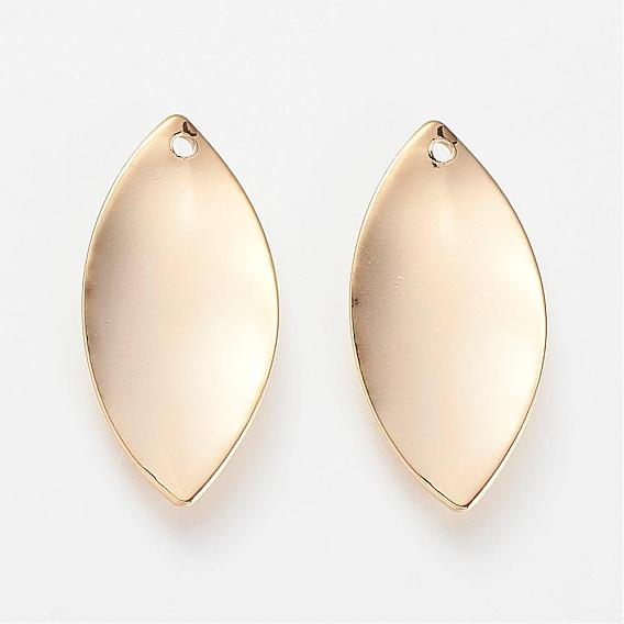 Латунные подвески, лошадиный глаз , без никеля 