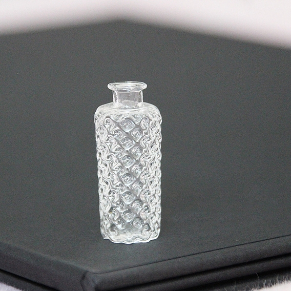 Glass Column Bottle Ornaments, Micro Landscape Home Dollhouse Accessories, Pretending Prop Decorations