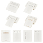 Cardboard Display Cards, Used For Hair Barrettes, Rectangle