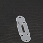 PVC Frosted Leather Punching Positioning Template Set, Belt Holes Templates, for DIY Leathercraft Tools