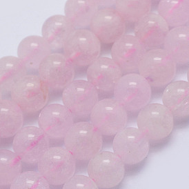 Природные морганит нитей бисера, круглые, класс А