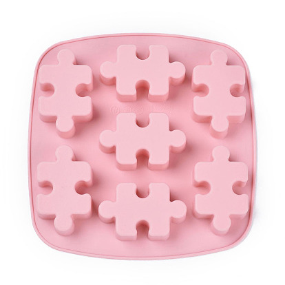 Food Grade Silicone Molds, Fondant Molds, For DIY Cake Decoration, Chocolate, Candy, UV Resin & Epoxy Resin Jewelry Making, Puzzle