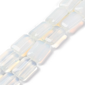 Opalite Beads Strands, Rectangle