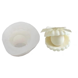 DIY Silicone Candle Molds, for Scented Candle Making, Shell Shape