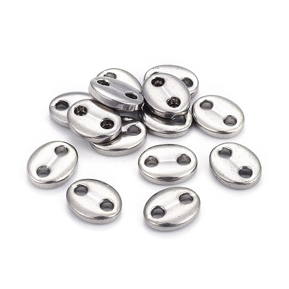 201 звенья / соединители из нержавеющей стали, кофейный боб