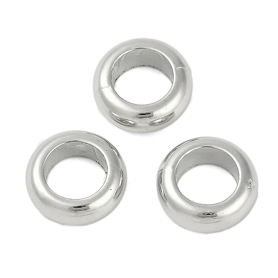 CCB пластиковые шарики, бусины с большим отверстием, рондель