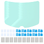 Plastic Anti-fog Helmet Stickers, Ultra Clear Mist Visor Goggles Stickers