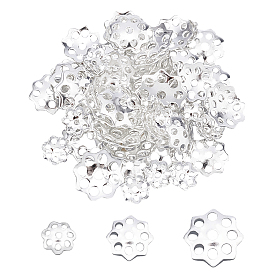 304 caps d'acier inoxydable, fleur, multi-pétale