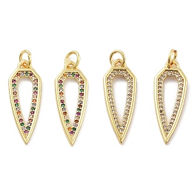 Стойка металлическая латунная микропрофилированная кубическая циркония подвески, долговечный, без свинца и без кадмия, слеза