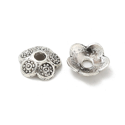 Сплавочные бусины, без кадмия и без свинца, цветок