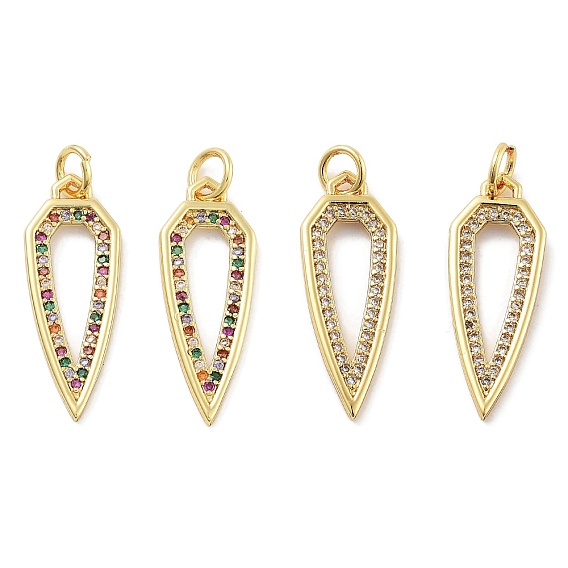 Стойка металлическая латунная микропрофилированная кубическая циркония подвески, долговечный, без свинца и без кадмия, слеза