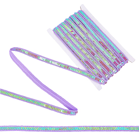 Полиэфирные ленты, с пластиковыми пайетками