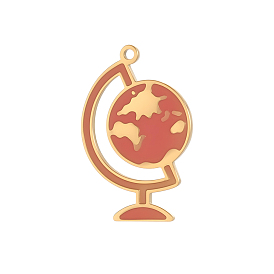 304 подвески из нержавеющей стали, амулеты теллуриона, ионное покрытие (ip), реальный 18 k позолоченный