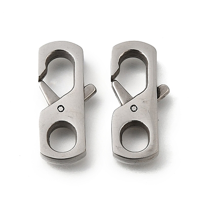 304 нержавеющая сталь застежка когтя омара, прямоугольные