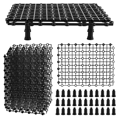PP Plastic Fish Tank Bottom Isolation Board, Rectangle