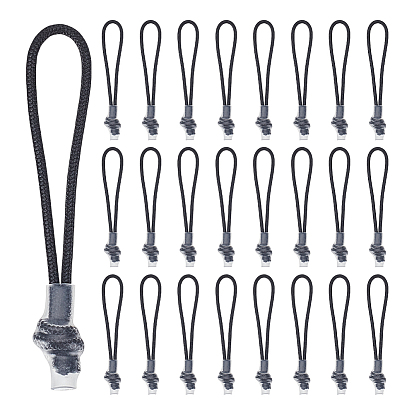 30шт. пластиковая термоусадочная трубка с тросом для вытягивания, замена бегунка молнии для рюкзаков, жакеты, багаж, кошельки, сумки, толстовка