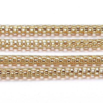 Ионное покрытие ручной работы (ip) 304 сетчатые цепи из нержавеющей стали, пайки, с катушкой