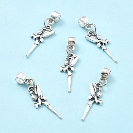 Pendentifs en alliage de style tibétain, fée