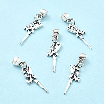 Pendentifs en alliage de style tibétain, fée
