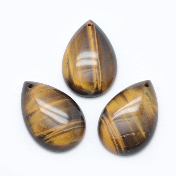 Natural Gemstone Pendants, Drop
