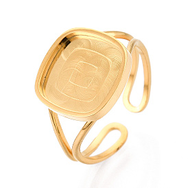 304 компоненты манжетного кольца из нержавеющей стали, установка квадратного кольца, ионное покрытие (ip)