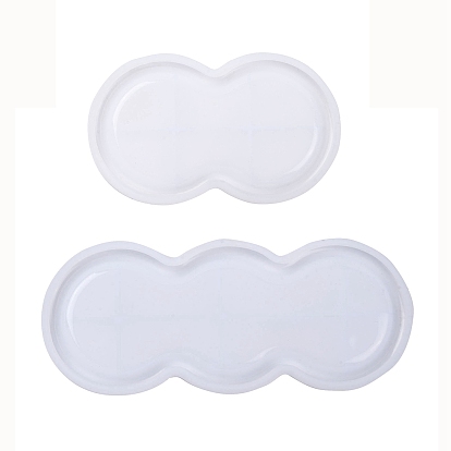 Moules en silicone pour bougies de bricolage, fabrication de décoration, pour la fabrication de bougies, ronde