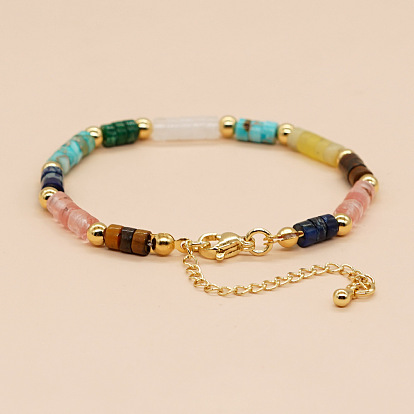 Ethnic Style Minimalist Fashion Handmade Beaded Bracelet for Women.