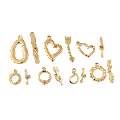 304 из нержавеющей стали застежками тумблеры, золотые