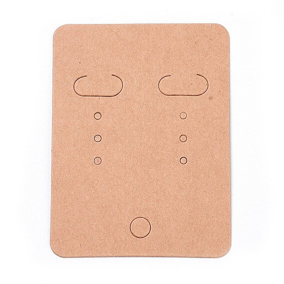 Бумаги серьги видеоадаптера, прямоугольные, 67x50 мм