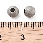 Titanium Beads, Round, Textured