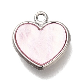 Alloy Pendants, Heart Charms