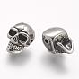 304 Stainless Steel Beads, Skull