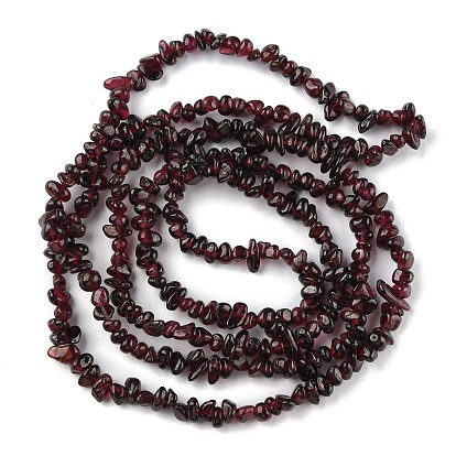 Natural Garnet Beads Strands, Chip