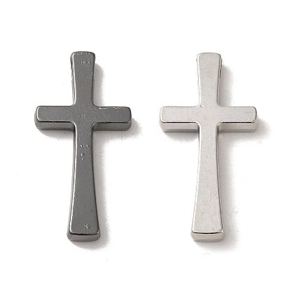 Подвески из сплава, без кадмия и без свинца, крестик