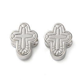 Ccb пластиковые бусины esuropean, бусины с большим отверстием, крестик