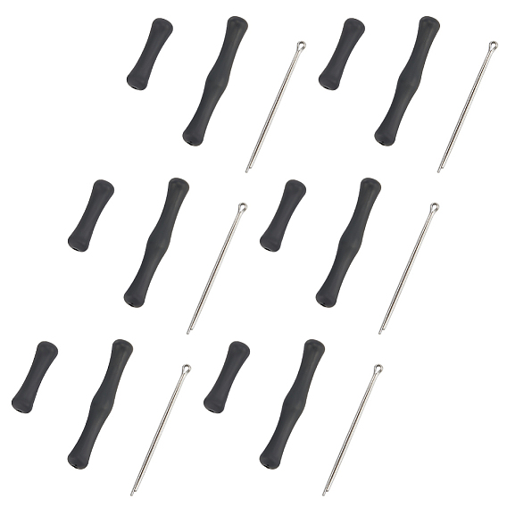 6 защитные накладки на пальцы для тетивы лука из силикона, защитные напальчники, для защиты изогнутого лука