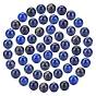 Natural Lapis Lazuli Beads Strands, Dyed, Round